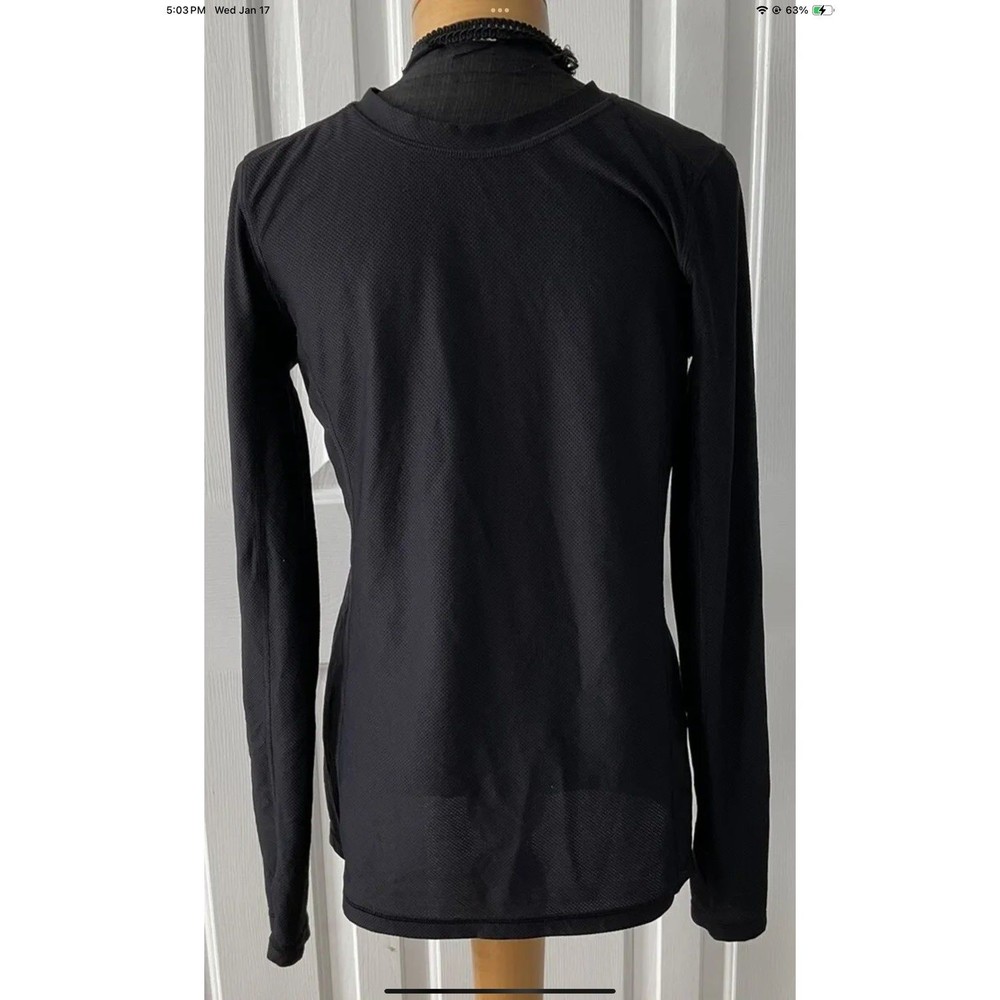 Duluth Trading Co Men's Buck Naked Performance Base Layer Shirt Black Sz Med